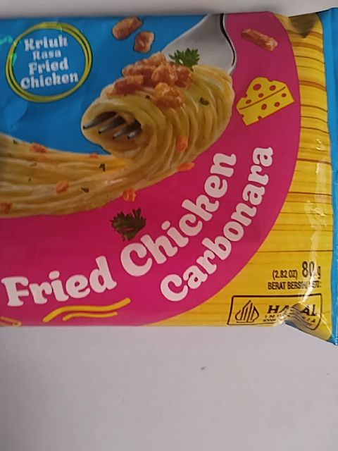 POP Spageti fried chicken carbonara